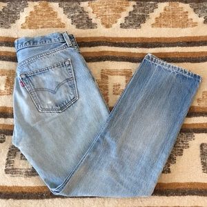 Vintage Levi’s 501s Lightwash